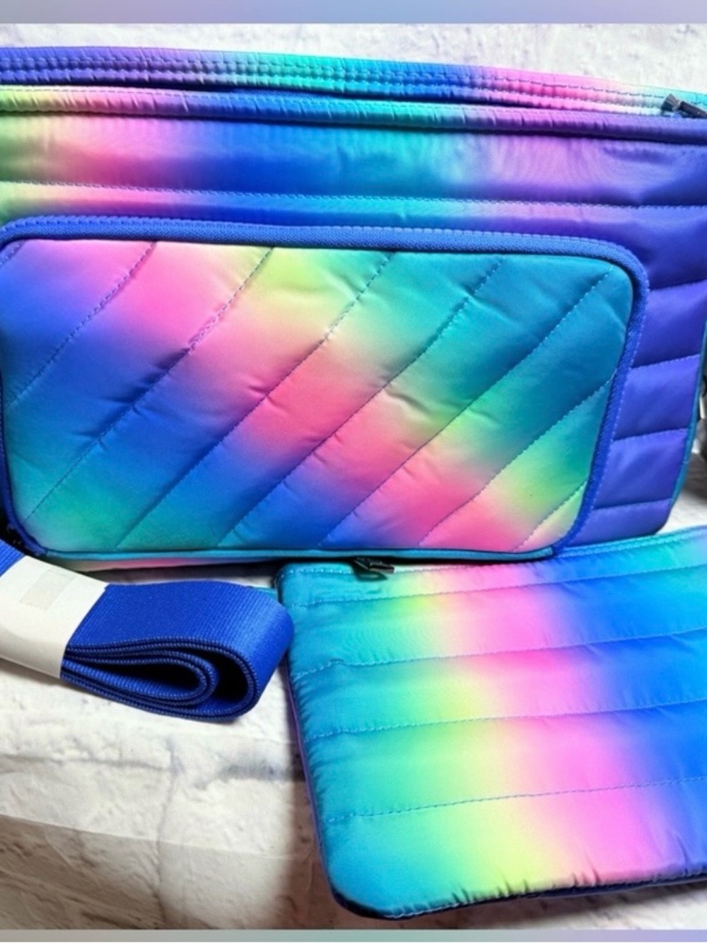 Think Royln Blue Lagoon Crossbody Bag